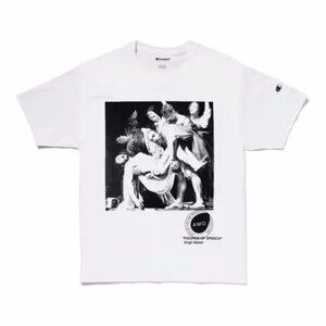 NEW SZ L Virgil Abloh x MCA 2019 Caravaggio x Pyrex Vision Figures of Speech Tee
